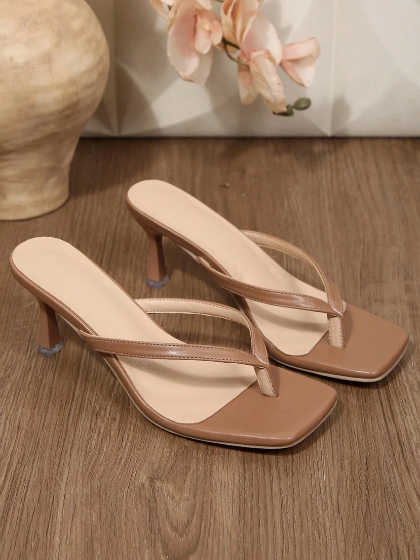 Women's Strappy High Heel Sandals – Open Toe Dressy Summer Shoes
