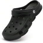 Classic Clog Unisex Men's Women's Slip On Water Shoes Sandals Black